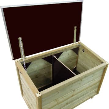 Tuinkist 098 met tussenschot
