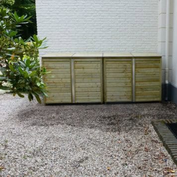 Container ombouw Quatro slimme oplossing