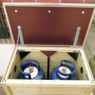 Gasflessenkist 804575 met houten deksel