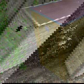 Tuinkist 098 hoog an hout