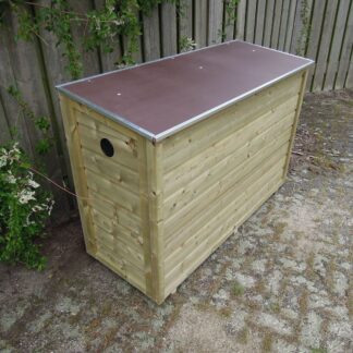 Tuinkist 143 hoog voor meer bergruimte