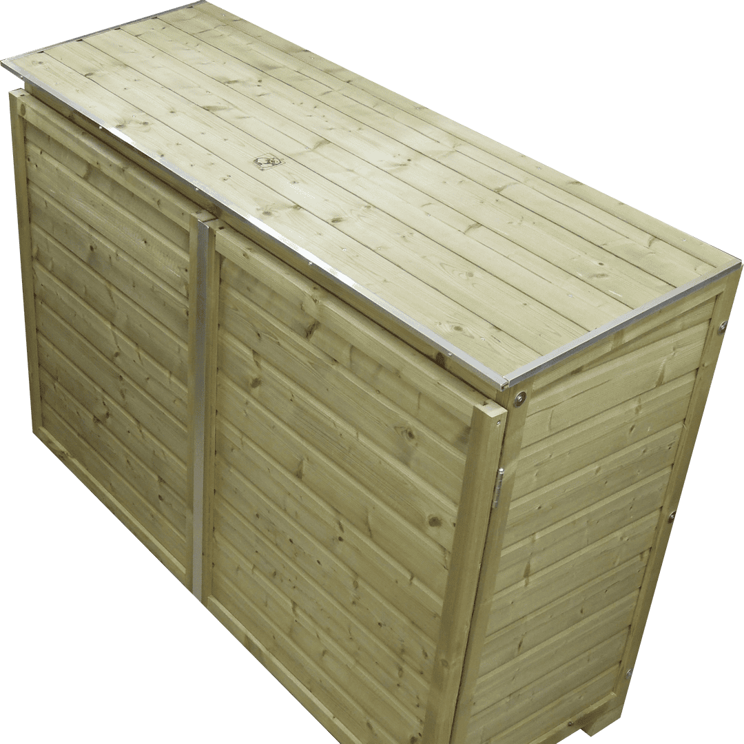 Container ombouw Trio 260 dicht