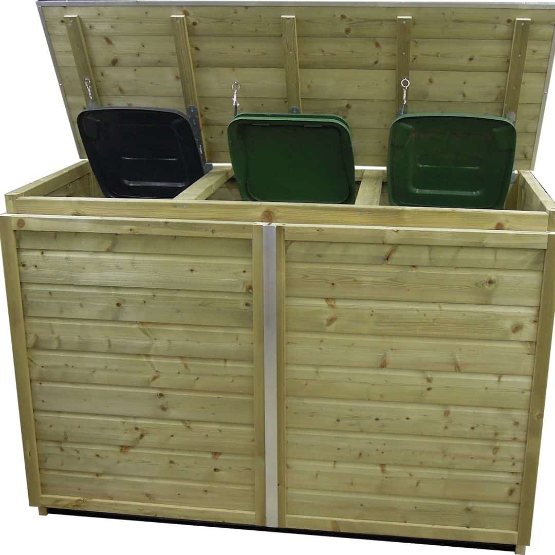 Containerombouw Trio 240 deksel kliko gaat mee omhoog