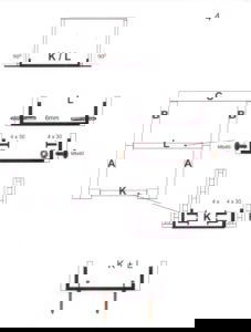 tekening van verankering grondbeugels