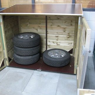 Berg je winterbanden op in Tuinkast Solida 14183122