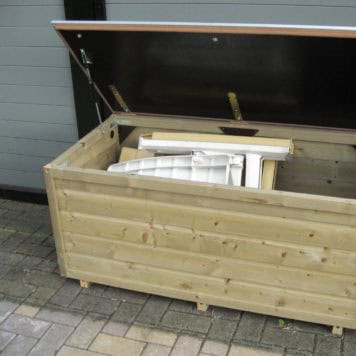 Tuinkist Pandora 140 handig voor je tuinstoelen