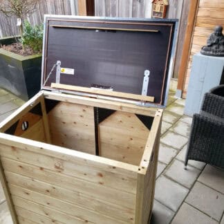 Gasflessenkist 985798 met multiplex deksel