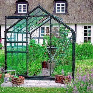 voorzijde van Tuinkas Popular groen