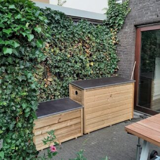 Gasflessenkist 1435798 met multiplex deksel