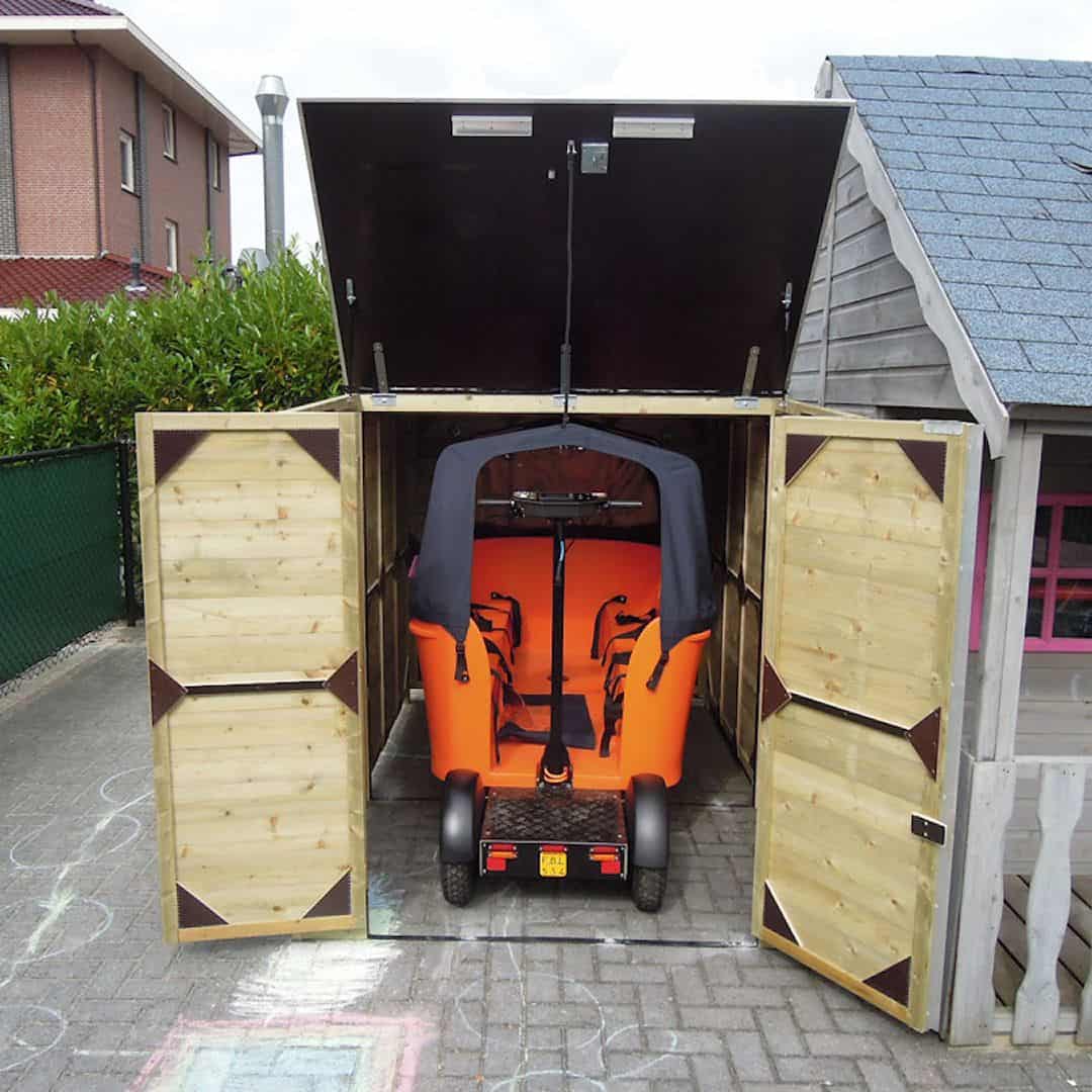 Bakfietsenberging kinderdagverblijf 170x254x168 - Afbeelding 3