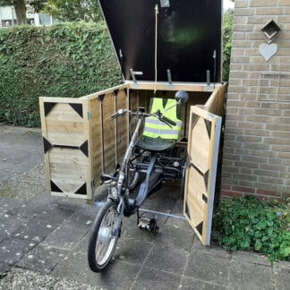 berging 125254 voor driewielerfiets