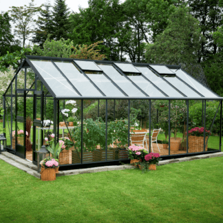 Tuinkamer Gardener 368x583 antraciet