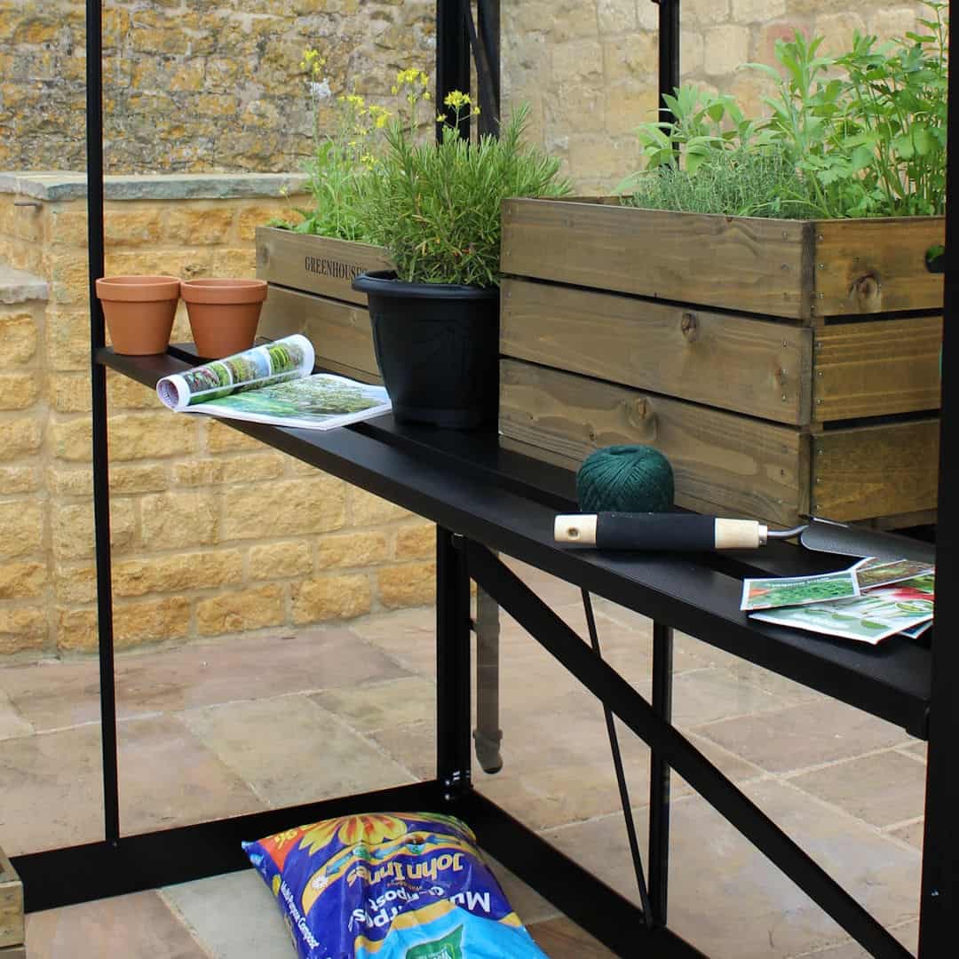 Tuinkamer Gardener - 368 x 511 cm - Antraciet - Afbeelding 14