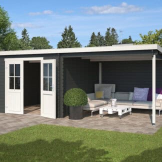 Tuinhuis Orlando met overkapping