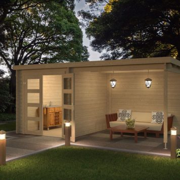 Tuinhuis Helena met overkapping