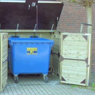 Ombouw Elvi 157 voor bedrijfsafvalcontainer