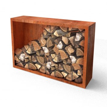 Cortenstaal houtopslag 150100