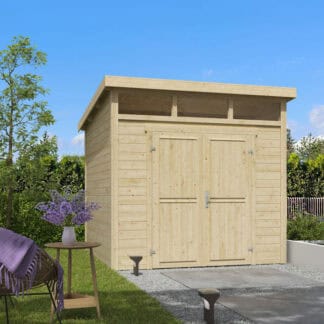 Tuinhuis Kibo 3 250x250 28 mm onbehandeld