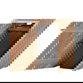 kliko ombouw 1 container t/m 240L Douglas hout