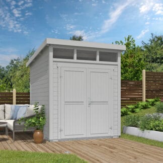 Tuinhuis Kibo 2 Platinum Grey