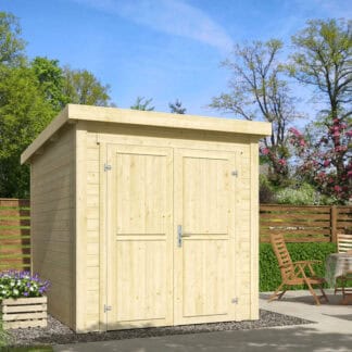 Tuinhuis Sara 200x250 onbehandeld