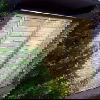 Tuinkast Solida 180 met dubbele draaideur