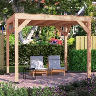 Lekker loungen onder Overkapping Douglas 300x250