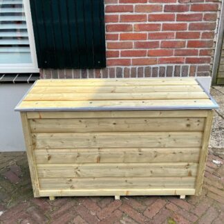 Gasflessenkist 1154575 met houten deksel