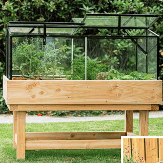 Broeikas Jumbo Combi - 120 x 80 cm - Zwart