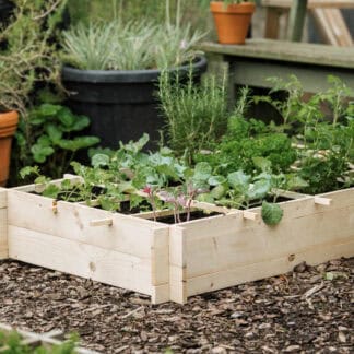 Kruidenbak hout 80x120