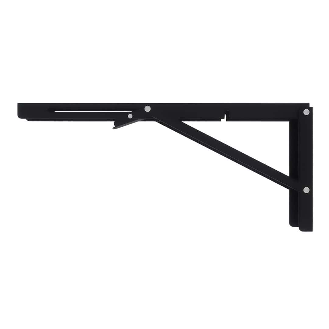 Plankensteun Zwart opklapbaar (L) - Afbeelding 3