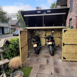 motorberging voor 2 motoren