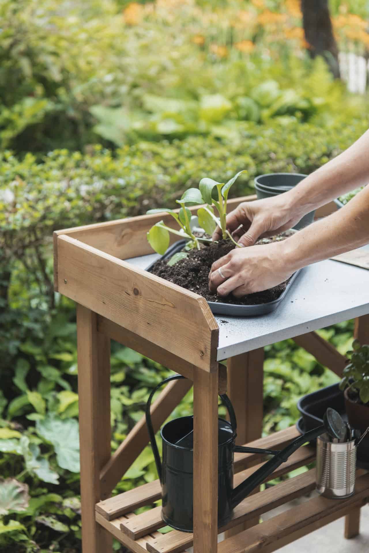 Oppottafel Rachel - 89 x 44 x 85 cm - Afbeelding 5