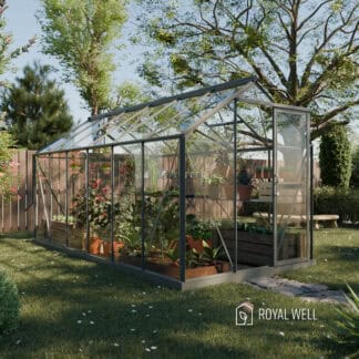 Tuinkas Mary 4 - 212 x 430 cm - Groengrijs