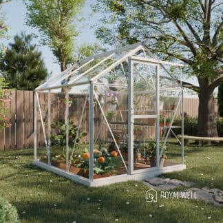 Tuinkas Mary 1 - 212 x 222 cm - Wit