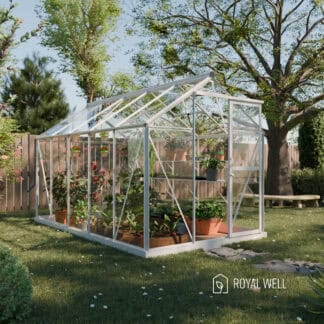 Tuinkas Mary 3 - 212 x 360 cm - Wit