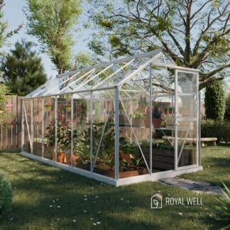 Tuinkas Mary 4 - 212 x 430 cm - Wit