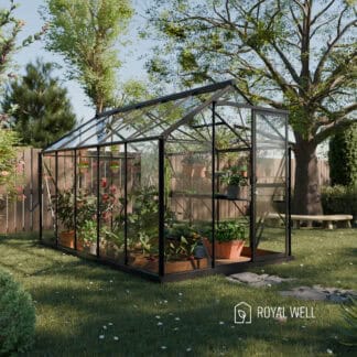 Tuinkas Mary 3 - 212 x 360 cm - Zwart