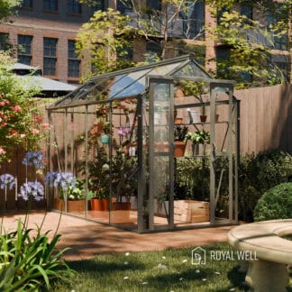 Tuinkas Anne 3 - 149 x 290 cm - Groengrijs