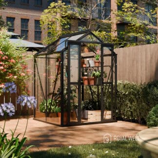 Tuinkas Anne 1 - 149 x 151 cm - Zwart