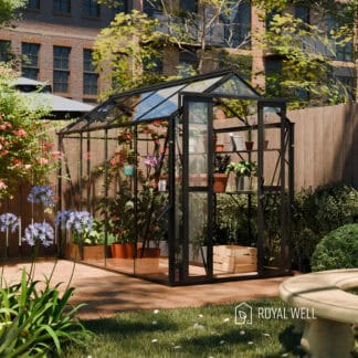 Tuinkas Anne 3 - 149 x 290 cm - Zwart