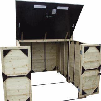 Fietsberging Solida met grondbeugels