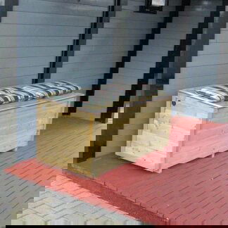 Tuinkist Pandora 120 zonder gasveren als bankje