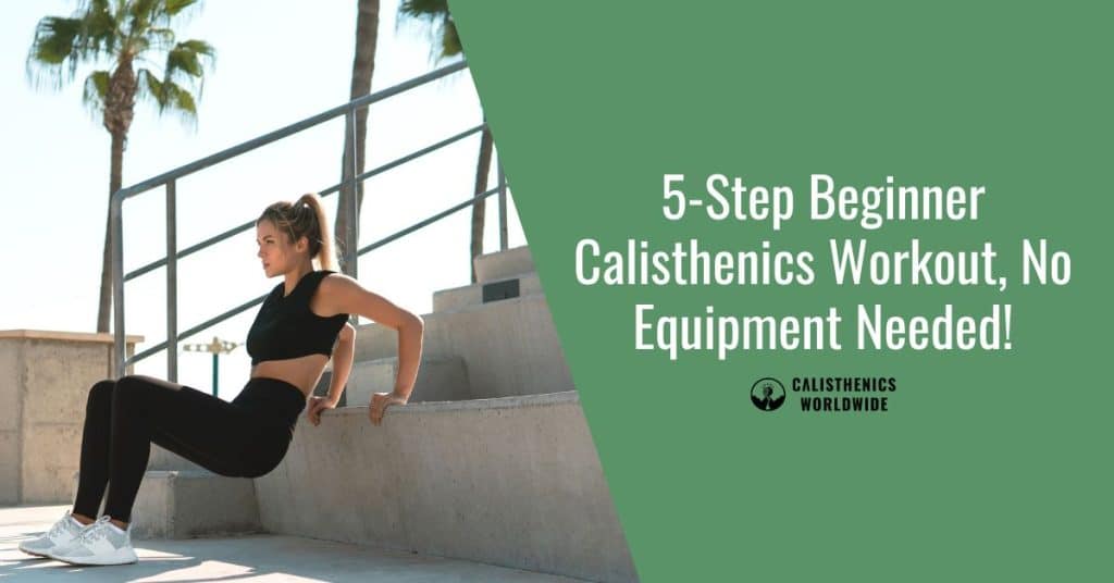 5 Step Beginner Calisthenics Workout No Equipment Needed