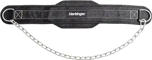 Harbinger Dip Belt with 30-Inch Steel Chain