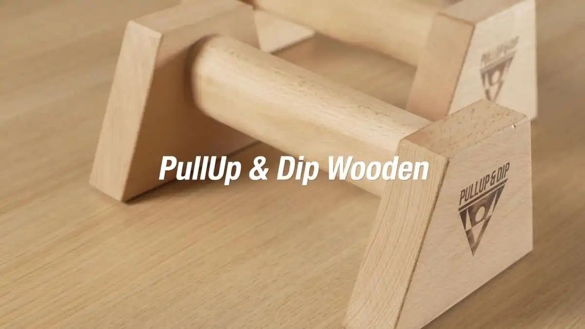 Pullup & Dip Wooden Push-up Handles