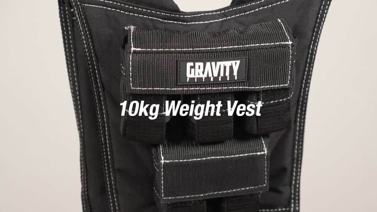 Gravity Fitness Weighted Vest 10kg