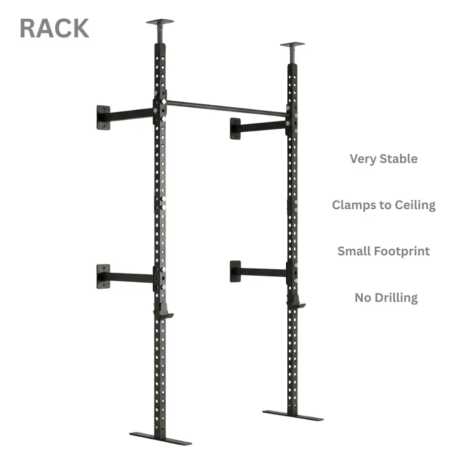 Kensui Torii No-Drill Pull-Up Bar Power Rack