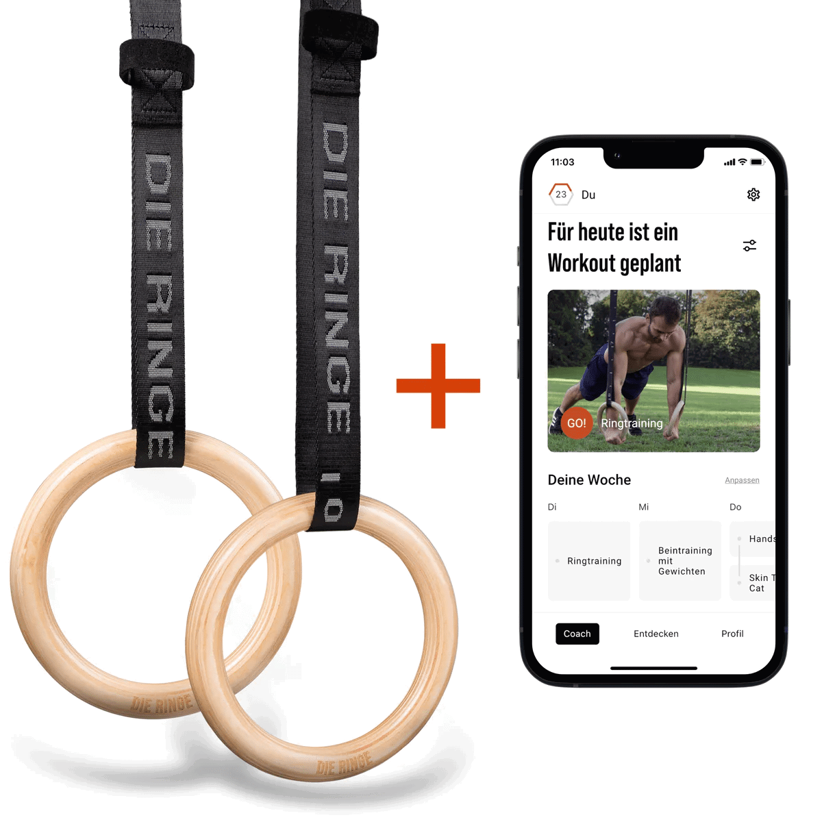 DIE RINGE Gymnastic Rings Calisthenics App