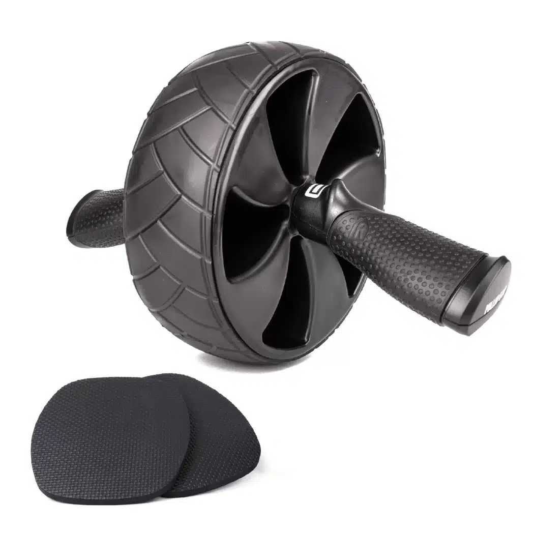 Pullup & Dip Ab Wheel with ergonomic handles